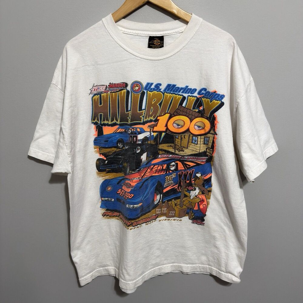 Vintage 2004 NHRA Hot Rod T-Shirt Drag Racing 2XL Hillbilly 100